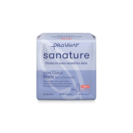 Sanature 100% Cotton Incontinence Pads Mini 