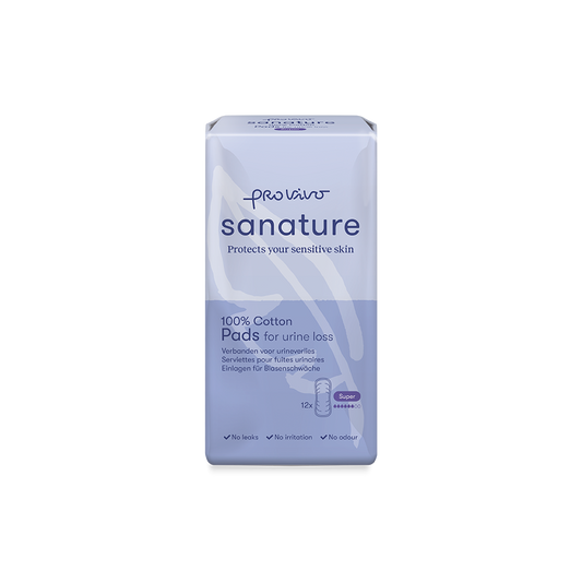 Sanature 100% Cotton Incontinence Pads Super 