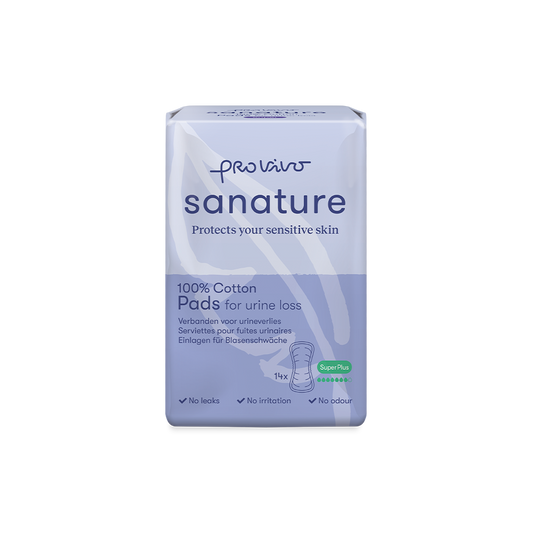 Sanature 100% Cotton Incontinence Pads Super Plus