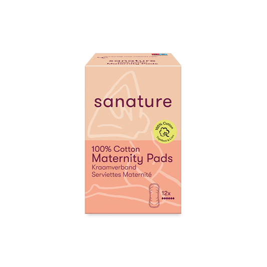 Sanature 100% Cotton Maternity Pads