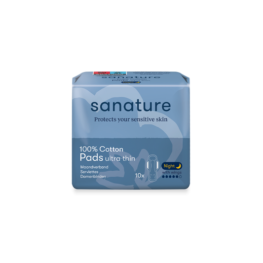 Sanature 100% Cotton Pads Night