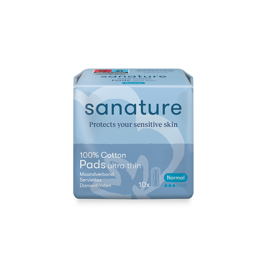 Sanature 100% Cotton Pads Normal