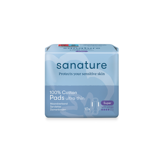 Sanature 100% Cotton Pads Super