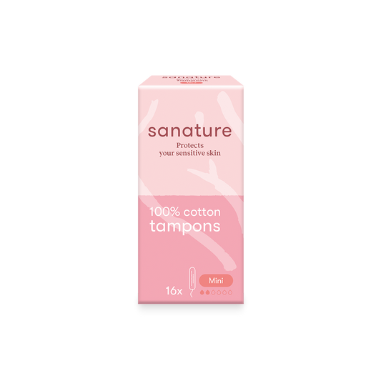 Sanature 100% Katoenen Tampons Mini